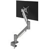 Dataflex Viewmate plus braccio porta monitor - scrivania 832 - Supporto piatto per monitor da scrivania (morsetto/bullone da 8 kg, 100,1 cm (39,4), 100 x 100 mm, regolazione altezza, argento)