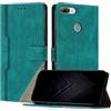 Netany Custodia Compatibile con Huawei Honor 9 Lite,custodia magnetica in pelle PU con [Slot Cart] [Supporto Stand] [Magnetica] (Verde)