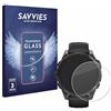 savvies Pellicola Vetro Temperato per Garmin Fenix 8/8 Pro AMOLED (47 mm) (3 Pezzi) Protezione, Schermo Protettivo, Glass Durezza 9H