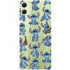 LA CASA DE LAS CARCASAS Custodia per Samsung Galaxy A05 Ufficiale di Lilo & Stitch Patron Trasparente per proteggere il tuo cellulare. Cover per Samsung in silicone flessibile con licenza ufficiale Disney