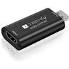 Techly 361919 Scheda di Acquisizione Video HDMI 1080P Portatile Nero