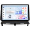 Generic 9 Pollici Android 16.0 Autoradio Car Radio Bluetooth Navigazione GPS per Peugeot Partner 2007 Car Stereo Supporto comandi al Volante WiFi 4G Dual USB(HM602 4 Core Wifi 1+32GB)