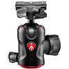 Manfrotto Testa a Sfera Compatta 496,Testa a Sfera Fluida per Treppiede Fotocamera, Stabilizzatore Fotocamera, Accessori Fotografia, per Inquadrature Impeccabili