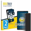 brotect 2 Pezzi Pellicola Privacy per Lenovo Tab One 8.7 [Anti-Spy, Pellicola Protettiva Chiara, Blue Light Filter]