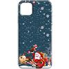 Mixroom - Cover Custodia Back Case In TPU Silicone Morbido Per Realme C63 4G / Realme C61 Fantasia Babbo Natale E La Renna U867