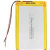 TEMOI Batteria Agli Ioni Di Litio Polimerica Da 3,7 V 6000 Mah 906090 Ricaricabile Per Tablet Gps Prodotto Digitale-2 Pezzi