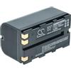 vhbw batteria sostituisce Leica 724117, 733270, 733269 per dispositivo di misurazione laser, dispositivo di misurazione (4400mAh, 7,4V, Li-Ion)