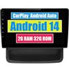 RoverOne Autoradio per Renault Trafic, Opel Vivaro, Nissan Primastar 2010-2014, con lettore multimediale Android CarPlay, navigazione GPS, touch screen, Bluetooth, WiFi