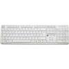Techly 309203 Tastiera USB 105 Tasti Bianco Bianco