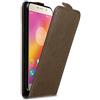 Cadorabo Custodia per Lenovo P2 in BRUNO CAFFÈ - Protezione in Stile Flip con Chiusura Magnetica - Case Cover Wallet Book Etui