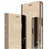 TingYR Cover per Xiaomi 14T PRO Custodia, Custodia Flip Traslucido Clear View Specchio Standing Cover, [Funzione Staffa] [Anti Graffio], Case Cover per Xiaomi 14T PRO.（d'oro）