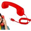 Generico Ricevitore Per Telefono Cellulare - Ricevitore con Microfono | Auricolare Type-C Per Telefono Mobile,Per Riunioni Video Conferenze Chiamate Computer Laptop Tablet Ufficio Casa Scuola