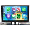 Generico Android 15 Autoradio 2 Din per Citroen C3 2018-2023 Carplay 9 IPS Touchscreen Stereo Auto con GPS Bluetooth DSP FM USB SWC Telecamera posteriore(2G+32G)
