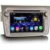 Erisin 7 pollici 8 Core 4GB+64GB Android 14 Autoradio Bluetooth GPS Navigatore per Alfa Romeo Mito Supporta CarPlay senza fili Android Auto WiFi 4G DAB+ RDS FM DSP USB Canbus Lettore CD Mirror Link