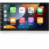 Generico AUTORADIO 2 DIN DA 7 POLLICI ANDROID 15 CON GPS E CARPLAY WIFI 4GB RAM 64GB ROM + RETROCAMERA