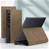 COQUE Custodia per Huawei Mate Xs 2,supporto in pelle morbida ultrasottile, custodia pieghevole per telefono per Huawei Mate Xs 2-marrone