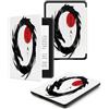 ALTCIRNMD Custodia per Kindle Oasis (9a e 10a generazione, versione 2017/2019) Custodia in pelle PU per Kindle Oasis custodia,Nero Drago Del Cerchio