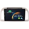 YUNTX [2+64G] Android 15 2 Din Radio con navigazione per Nissan March Micra K12 2002-2010- [Integrato CarPlay/Android Auto/DSP/GPS/Bluetooth 5.0/Controllo del volante]-IPS 9 Touch screen