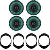 IPNOSIS Kit 4 Casse IPNOSIS IP-01165 per Ford Fiesta dal 01 al 08,Focus dal 98 al 05,Fusion dal 02 al 08,KA dal 96 al 08,Puma dal 06 in poi,Mondeo dal 89 al 07,Transit dal 94 al 06 con 2 Supp ant, 2 Supp post