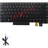 Table-King Tastiera di ricambio con retroilluminato per Lenovo Thinkpad T470 T480 A475 A485 (Portogallo)