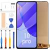 LADYSON per Xiaomi Redmi Note 10 PRO 4G Sostituzione dello Schermo Compatibile per Xiaomi Redmi Note 10 PRO Max Display LCD Touch Screen Digitizer Assembly M2101K6G M2101K6R Kit di Parti di Riparazione