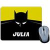 LolaPix Tappetino per mouse personalizzato con nome. Regali personalizzati per i fan. Vari modelli 18x22cm. Rettangolare. BAT
