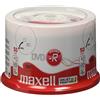 Maxell DVD-R vergini 275701 Maxell full printable stampabili 16X, 4,7GB in campana da 50 pezzi