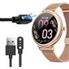 Blueshaweu Cavo di ricarica compatibile con smartwatch Love CF80 da 1,08 pollici, ricarica per smartwatch da donna Love/NAIXUES CF80 da 1,08 pollici (nero)
