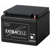 ELCART Batteria Ricaricabile al Piombo SIGILLATA 12 Volt 26 Ah Marca EXTRACELL