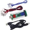 SJ@JX Development Keyboard Encoder Board Game Controller DIY LED Keyboard Development Board Media Music USB Encoder Arcade DIY Kit