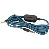 KIMISS Cavo di Ricambio con Controllo del Volume in Linea Cuffie da Gioco in Rame Senza Ossigeno in PVC Cavo per Auricolari Intrecciato e Interruttore Muto per G Pro X G433 G233