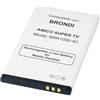 MOVE born to be tech MOVE Batteria SPECIFICA PER BRONDI AMICO SUPER TV Li-ion 3.7V 950 mAh Sostiuisce perfettamente: (Model: BRN1000-5C) -ATTENZIONE: CONTROLLARE CHE IL CODICE PRODOTTO COINCIDA CON QUELLO DELLA BATTER