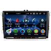 Erisin 8-Core 4GB+64GB Android 14 Autoradio GPS Navigatore per VW Tiguan T5 Golf 6/5 Polo 6R Passat B7 Jetta Seat Skoda 9 pollici Schermo CarPlay Android Auto Bluetooth WiFi DSP DAB+ USB OBD2 Canbus