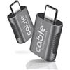 Cable Technologies 2X Cable Adattatore USB C Maschio a USB Femmina,Convertitore Cavo Caricatore USB a USB C, USB to USB C per iPhone 11 12 Pro Max X,Airpods iPad Air,Samsung Galaxy Note S20 Plus Ultra A90 (X2)