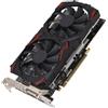 VBESTLIFE Scheda Grafica RX-580, Scheda Video da Gioco per PC Desktop a Basso Rumore da 8 GB GDDR5 256BIT, PCIE 3.0 16X, Doppia Ventola di Raffreddamento, Supporto per DirectX 12