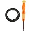 KESOTO 1 Pezzo Lente Baionetta Montaggio Anello di Riparazione Parte per Nikon 18-135 18-55 18-105 55-200mm + 1x Cacciavite Strumento Fisso