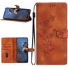 Tivenfezk Nadoli Portafoglio Custodia per iPhone 11,Cover Goffrato Farfalla Fiore PU Pelle Flip Caso Funzione Stand Slot Cart Chiusura Magnetica