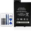 XITAIAN 3.7V 6.5Wh 1750mAh GP-S10-346392-0100,170-1032-00, 170-1032-01,S11GTS01A Sostituzione della batteria per e-book con 8 pezzi Strumenti di riparazione