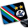 My Cust Tappetino Mouse Pad Personalizzabile gadget compatibile per tifoso Calcio Forza neroazzurro Stella per tifoso interista
