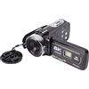 Lazmin112 Videocamera 8K, Videocamera 64MP con Zoom Digitale 18X Touch Screen da 3 Pollici WiFi Visione Notturna, per Viaggi di su YouTube