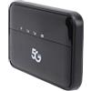 Jectse Hotspot Mobile Wi-Fi 5G, Modem Bluetooth 5.1 da 2,77/1,25 Gbps, Dispositivo Wi-Fi Portatile Sostituibile a Caldo da 10000 MAh con Indicatore LED, Slot per Scheda SIM, per Android