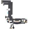 TELEMATICARICAMBI Flex Flat Dock Connettore di Ricarica, Microfono Dati e carica compatibile con iPhone 12 Mini Modelli: A2399, A2176, A2398, A2400 colore Nero