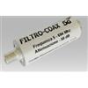 Generico Filtro-Coax 5G, Filtro per antenna TV schermato antidisturbo banda LTE canale 21-48 ad innesto rapido, 58 dB, Connettore F