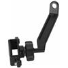 Annadue Supporto per Radio Regolabile Universale, Staffa per Specchietto per Moto e Bici, Ricetrasmittente Portatile, ABS e Lega di Alluminio, 1 Pezzo