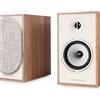 TRIANGLE - BOREA BR03 Connect Active Speakers - Diffusori da scaffale Bluetooth con amplificatore 2x 60W - Audio HD - Ingressi PHONO/TV Arc e USB Platinum - 206 x 360 x 314 mm - Rovere chiaro (Coppia)