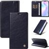 Ttianfa Compatible con Huawei P10 Cover Pelle Portafoglio con Porta Carte Antiurto Protettiva Magnetica Flip Kickstand Case+2X Pellicola Vetro Temperato-Blu Tibetano