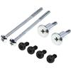 MISUVRSE Copertura per viti in metallo per riparazione Torx, compatibile con console di gioco PS4, accessorio da gioco, presa auto, cavo adattatore di ricambio per console Slim