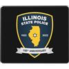 Generic Mouse Pad Polizia di Stato Dell'Illinois Lavabile Mouse Mat Confortevole Tappetino Scrivania per Computer Computer Portatile Mac 25X30Cm