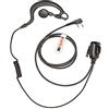Earpiece Hub Auricolare radio a forma di G, compatibile con cuffie ICOM portatili IC-V8 V80 V80E V82 V85 F4026 F3G F4G F11 F11S F14 F14S F21 F21S F24 F24S 2 pin walkie talkie FBI