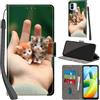 PHINIENLAND Cover per Xiaomi Redmi A1 / A2 / Poco C50 Case PU Pelle Custodia [Kickstand] [Chiusura magnetica] [Slot per Schede], Portafoglio Flip Custodia per Redmi A1 Plus / A2 Plus,Gattino